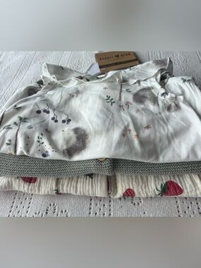 Baby Girl Bundle 12–18M | Organic Summer + Layering Set